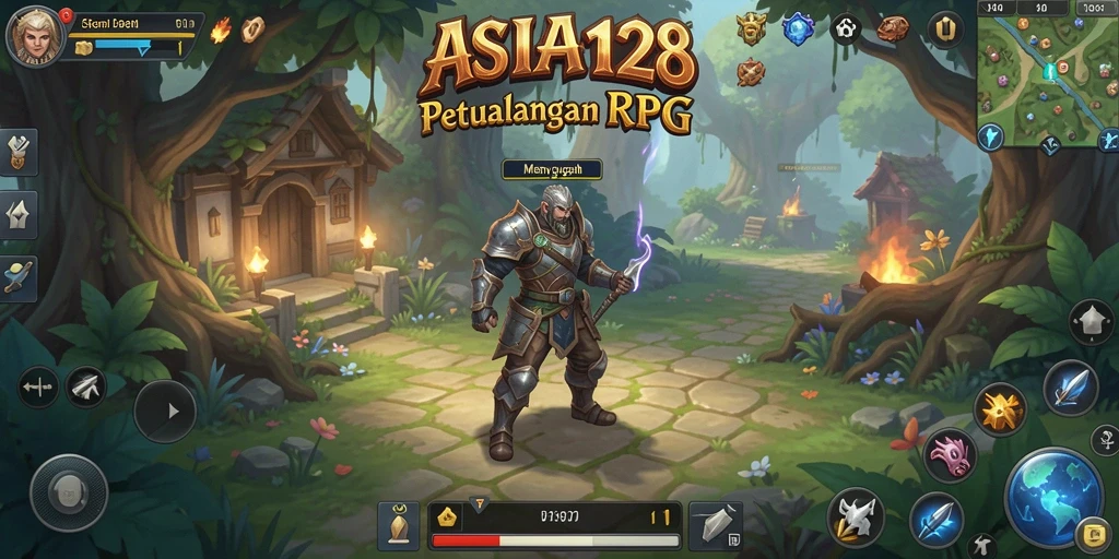 Tampilan gameplay ASIA128 yang epik dan mendebarkan.