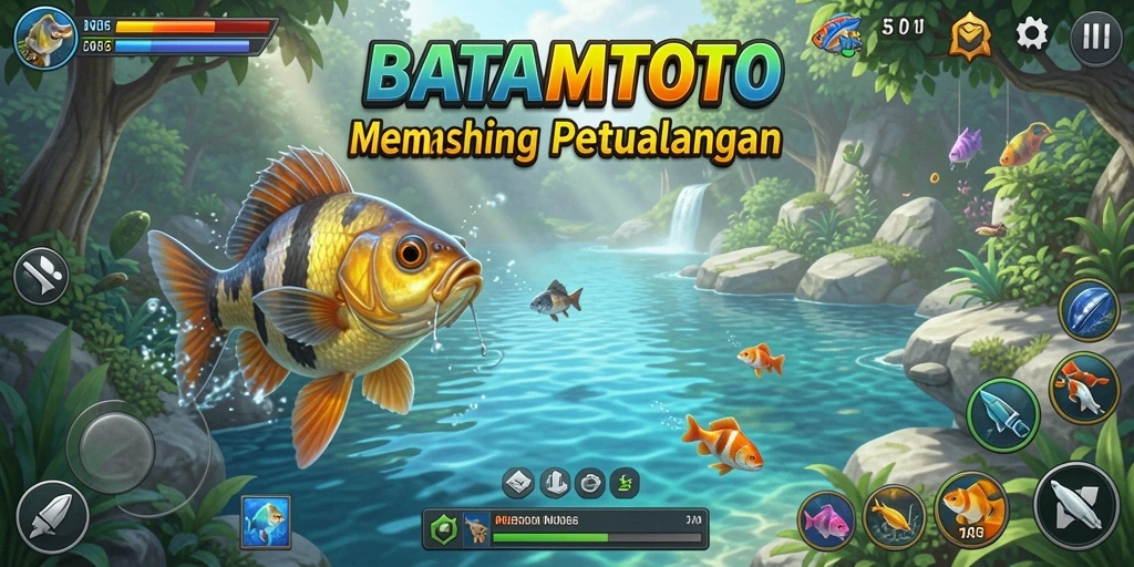 Gameplay memancing yang seru dan menantang di BATAMTOTO.