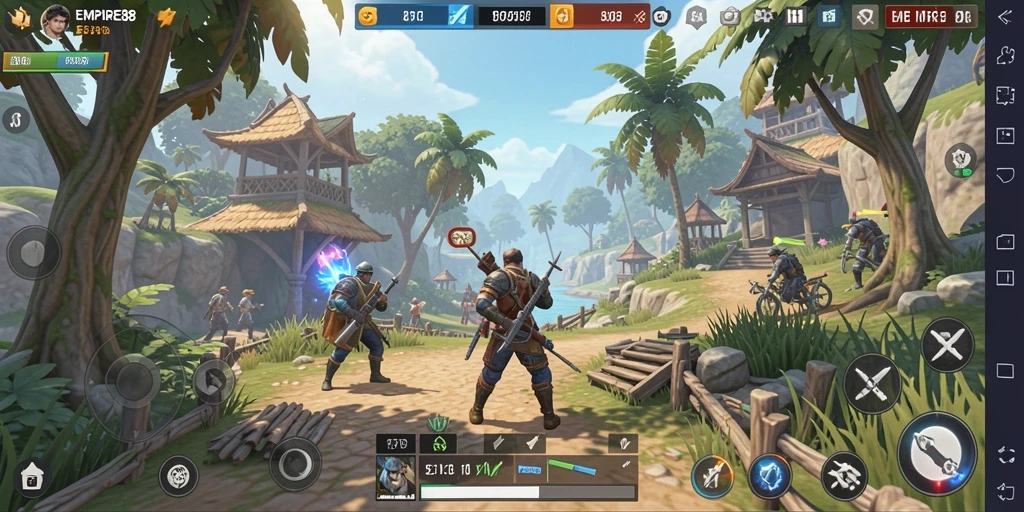 Tampilan gameplay EMPIRE88 yang mendebarkan dalam dunia terbuka.