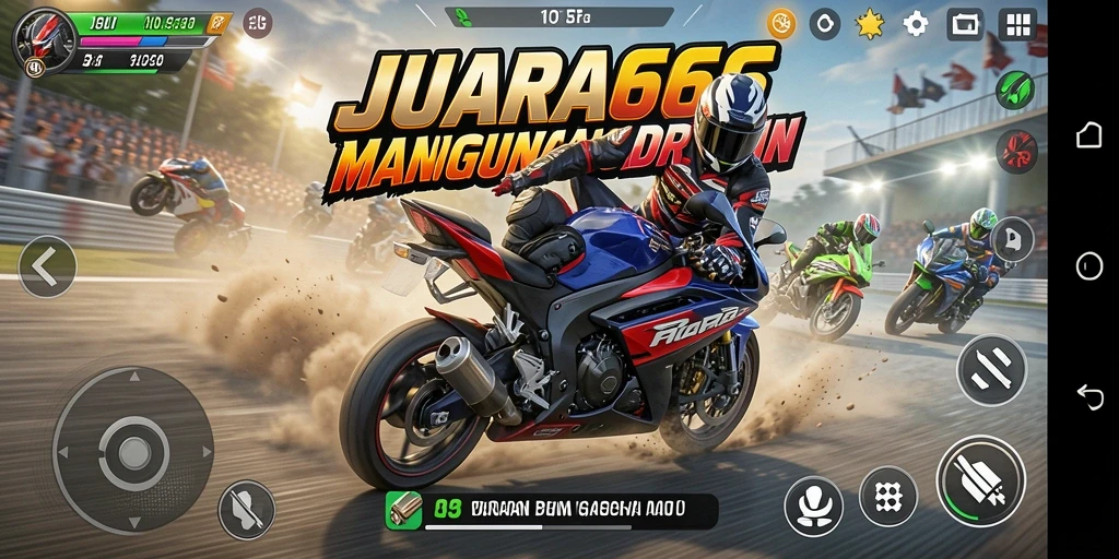 Tampilan gameplay JUARA666 yang penuh aksi dan menarik.
