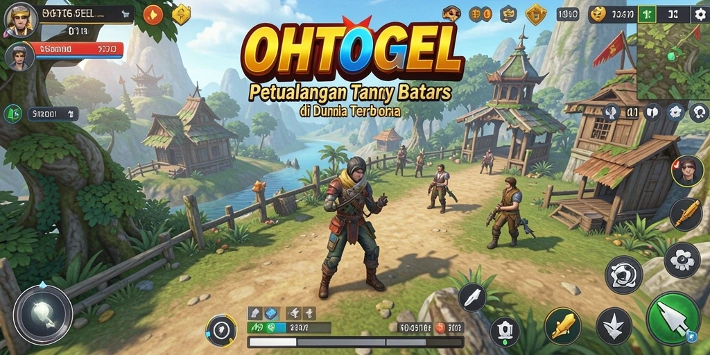 Tangkapan layar menunjukkan petualangan epik dalam dunia terbuka OHTOGEL.