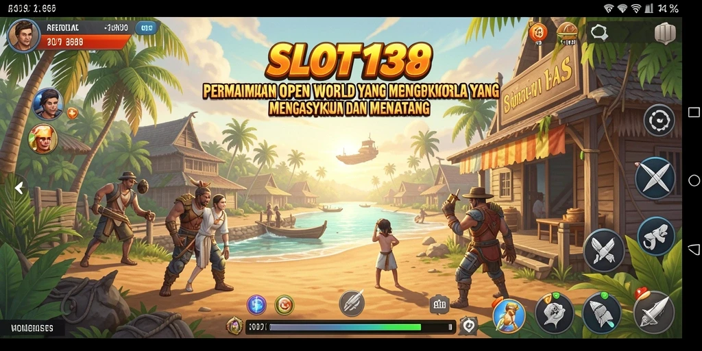 Menampilkan gameplay Open World yang mengesankan dan interaktif.